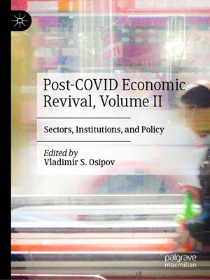 cover image of Post-COVID Economic Revival, Volume II